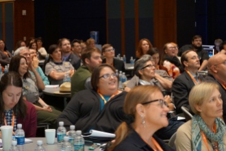 2016 Attendees listening to Keynote Speaker Robert Stein