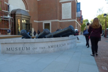 Heading to the Behind-the-Front-Lines Tour at the new Museum of the American Revolution